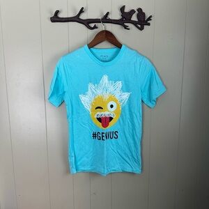 Boys Place Blue Graphic Tee #Genius
